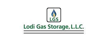 A logo of gas storage, l. I.
